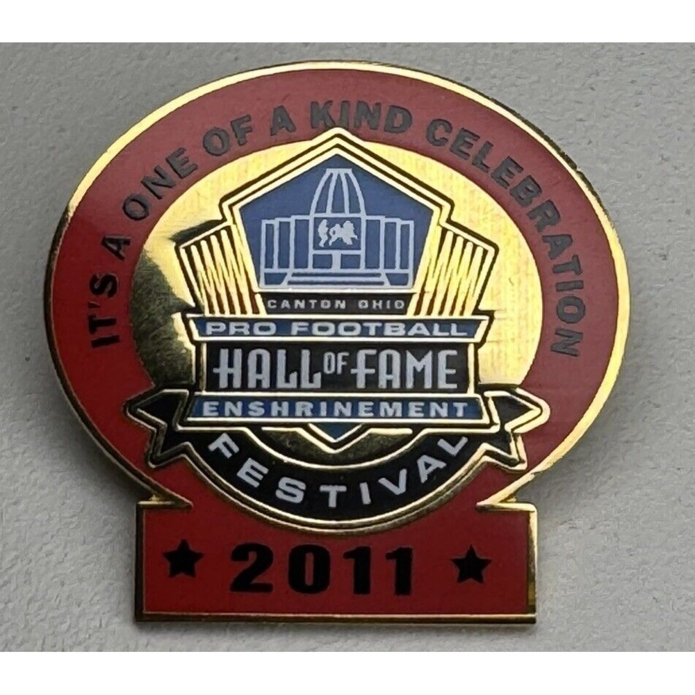 2011 PSG/Pro Specialities Pro Football Hall Of Fame‎ Festival Pin